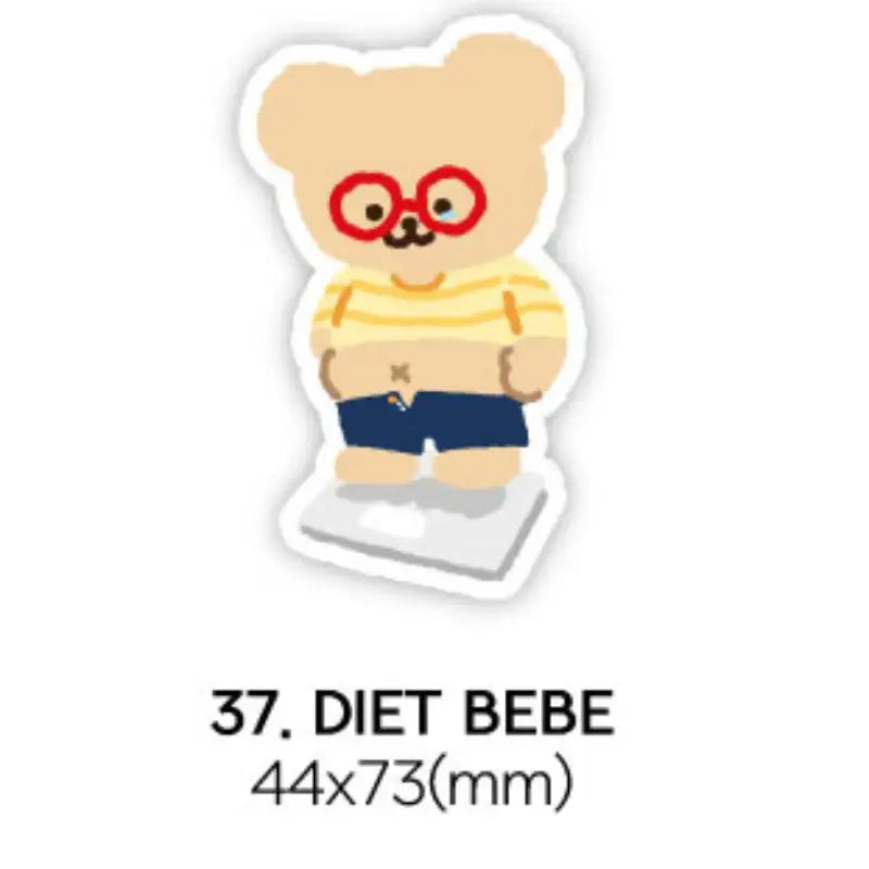 Teteum - 1 Piece Removable Sticker - Teteum - Sticker - Harumio