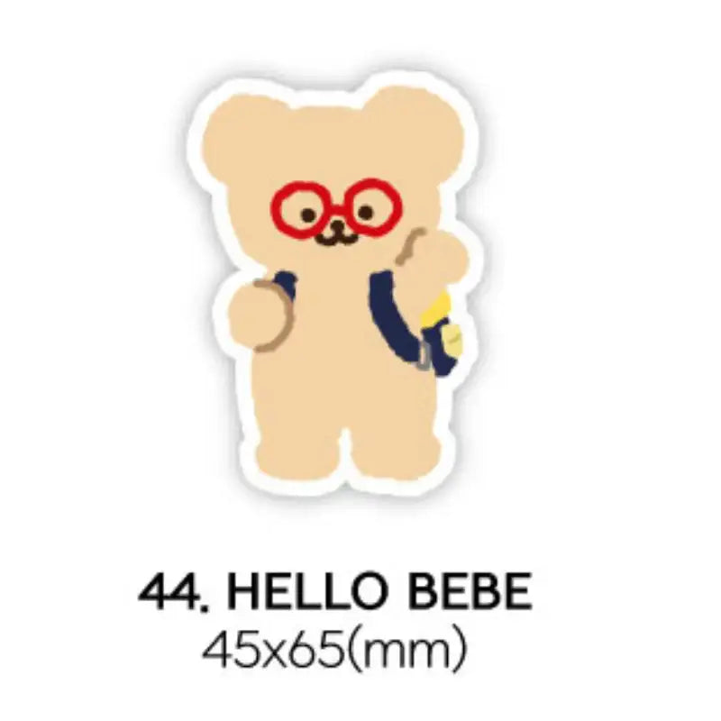 Teteum - 1 Piece Removable Sticker - Teteum - Sticker - Harumio