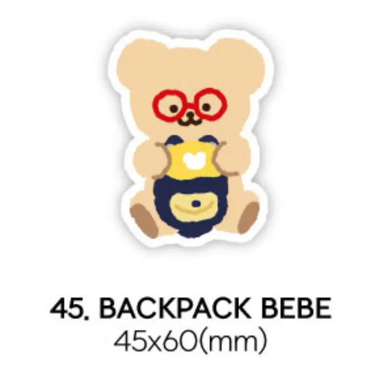 Teteum - 1 Piece Removable Sticker - Teteum - Sticker - Harumio