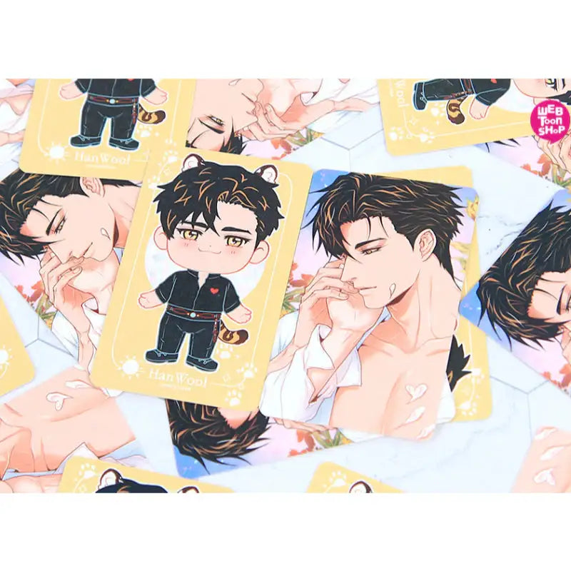 Biting The Tiger - Photo Card Set - Webtoon Shop - Photo Card - Harumio