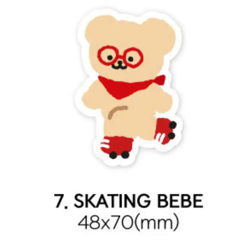 Teteum - 1 Piece Removable Sticker - Teteum - Sticker - Harumio