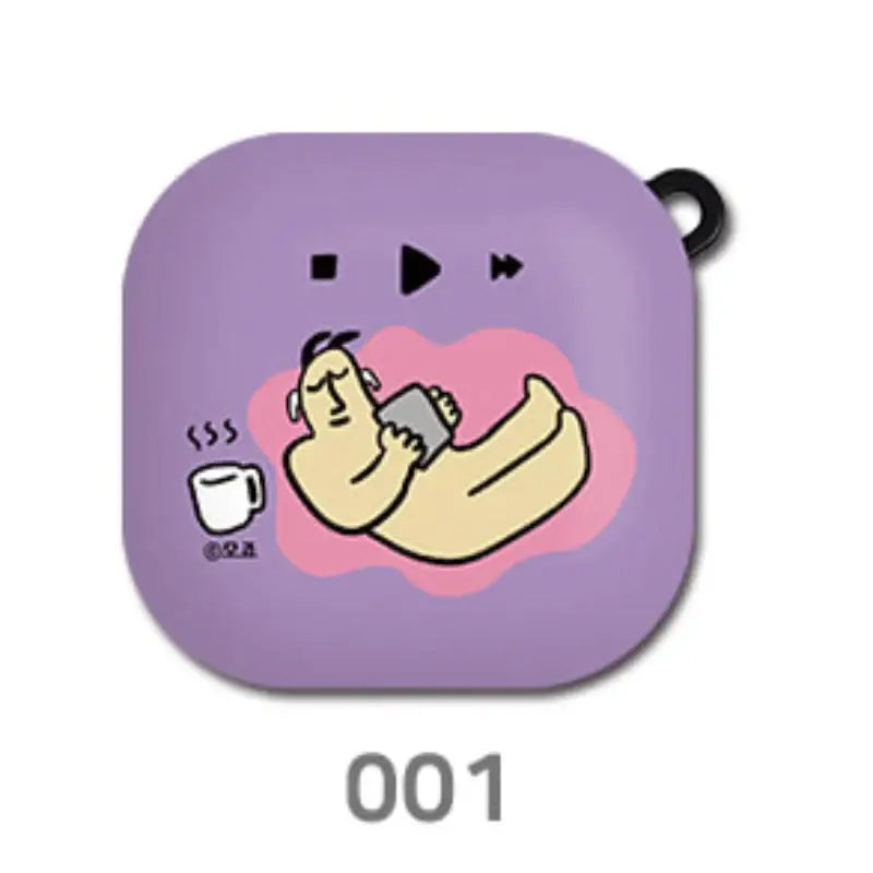 Mojo's Journal - Mojo Galaxy Buds & Buds Plus/Live Case - Webtoon Shop - Galaxy Buds Case - Harumio