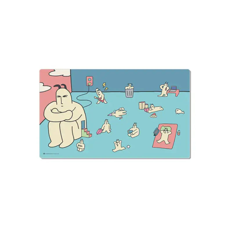 Mojo's Journal - Mojo Desk Mat - Webtoon Shop - Desk Mat - Harumio