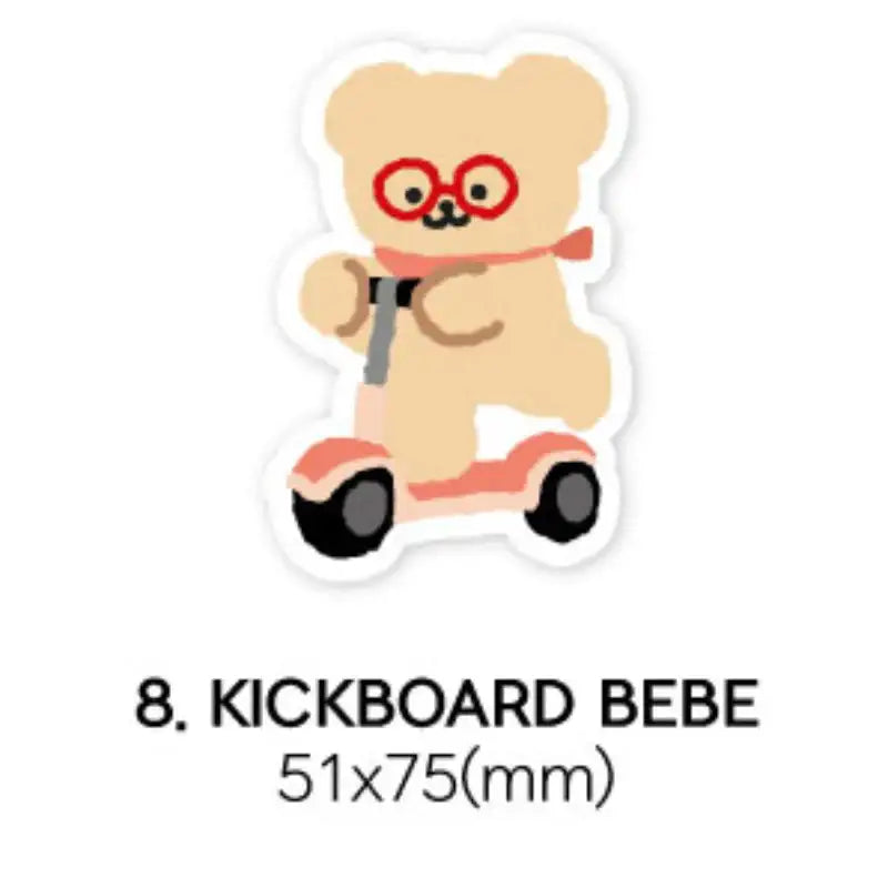 Teteum - 1 Piece Removable Sticker - Teteum - Sticker - Harumio