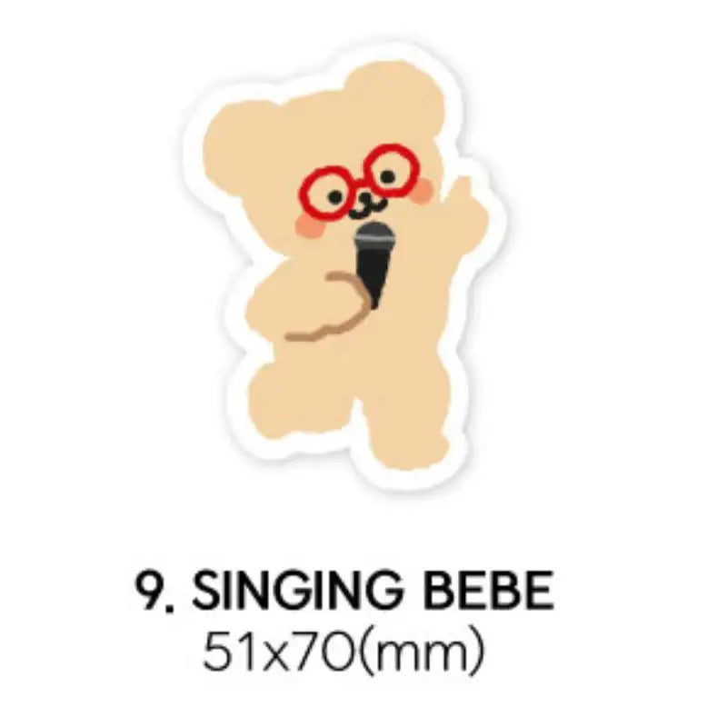 Teteum - 1 Piece Removable Sticker - Teteum - Sticker - Harumio
