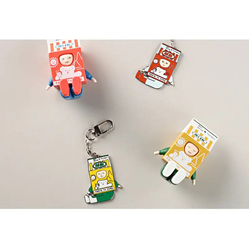 Circus Boy Band - Milk Keyring - Circus Boy Band - Keyrings - Harumio