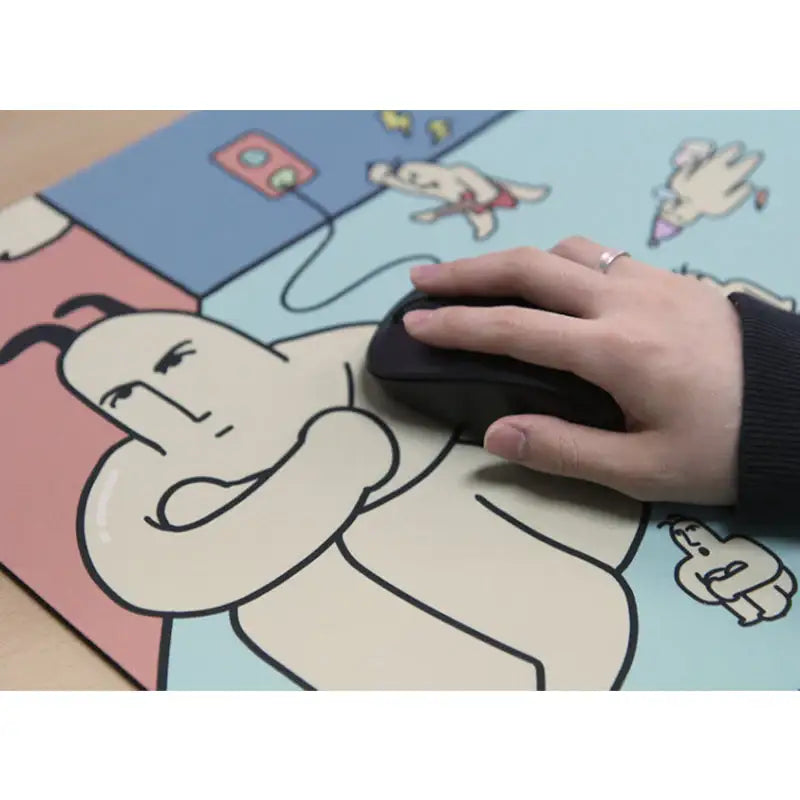 Mojo's Journal - Mojo Desk Mat - Webtoon Shop - Desk Mat - Harumio