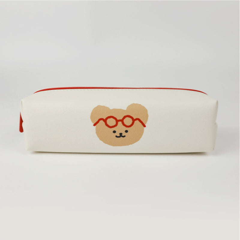 Teteum - Tong Tong Red Pencil Case