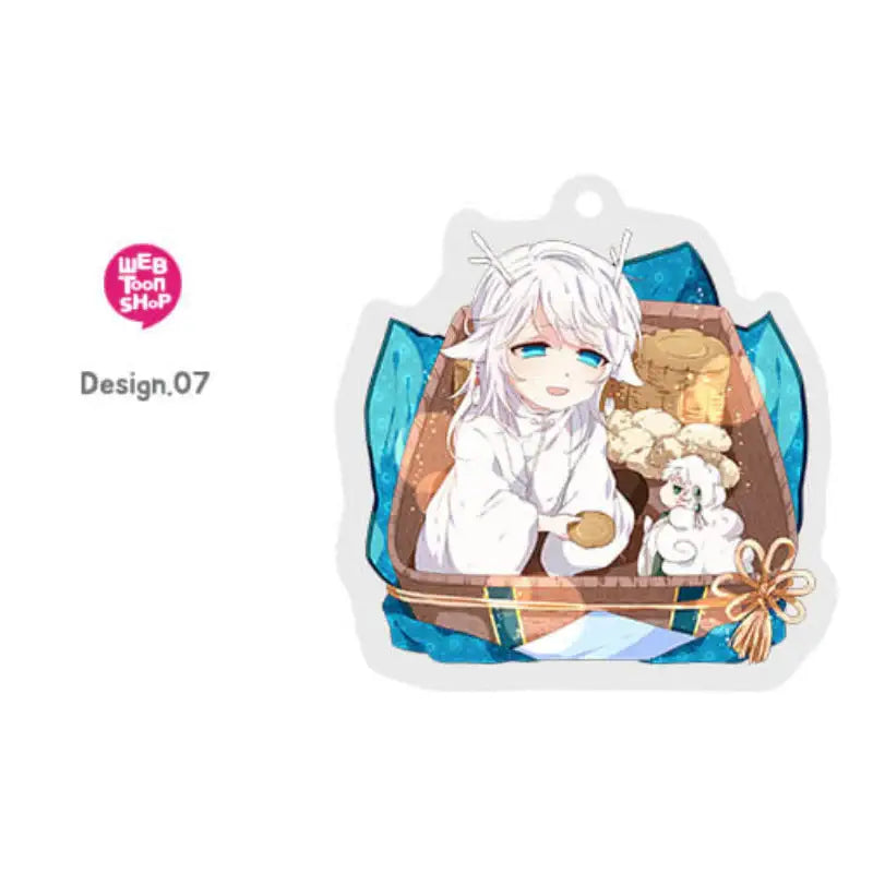 Heaven And Earth - Acrylic Charm Keyring - Webtoon Shop - Keyring - Harumio