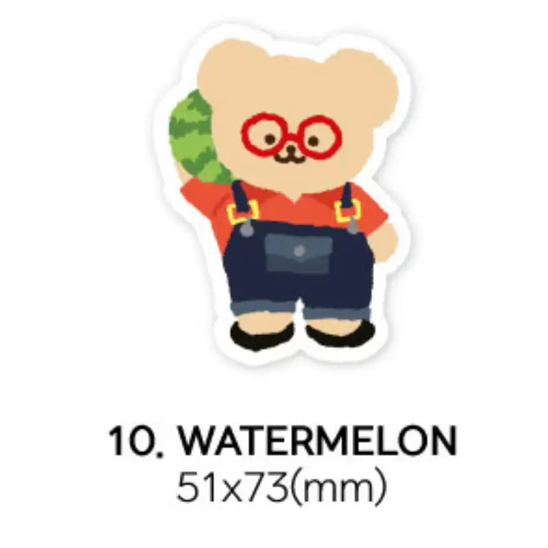 Teteum - 1 Piece Removable Sticker - Teteum - Sticker - Harumio