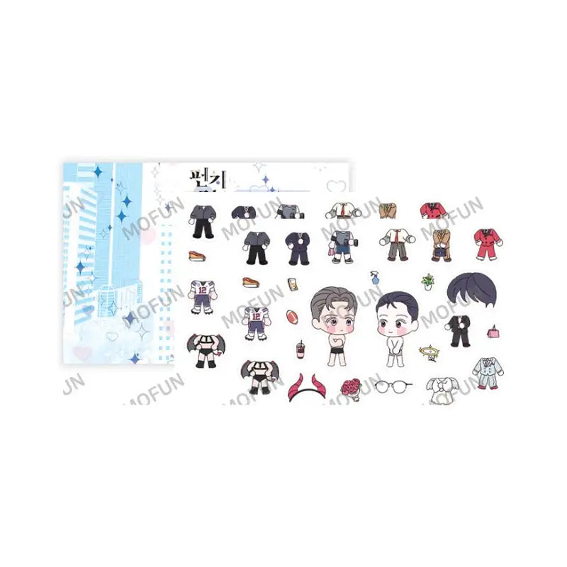 Punch Drunk Love x MOFUN - Dress Up Stickers - MOFUN - Stickers - Harumio