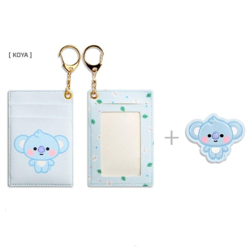 BT21 x Monopoly - Baby Leather Patch Card Holder