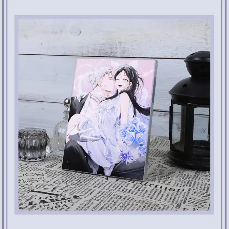 Secret Lady - Acrylic Frame - KWSTORE - Acrylic Frame - Harumio