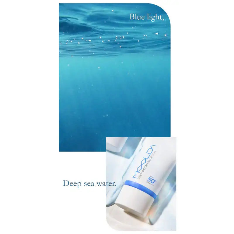 Moolda - Deep Ocean Blue Sun SPF50+ PA++++ - Moolda - Sunscreen - Harumio