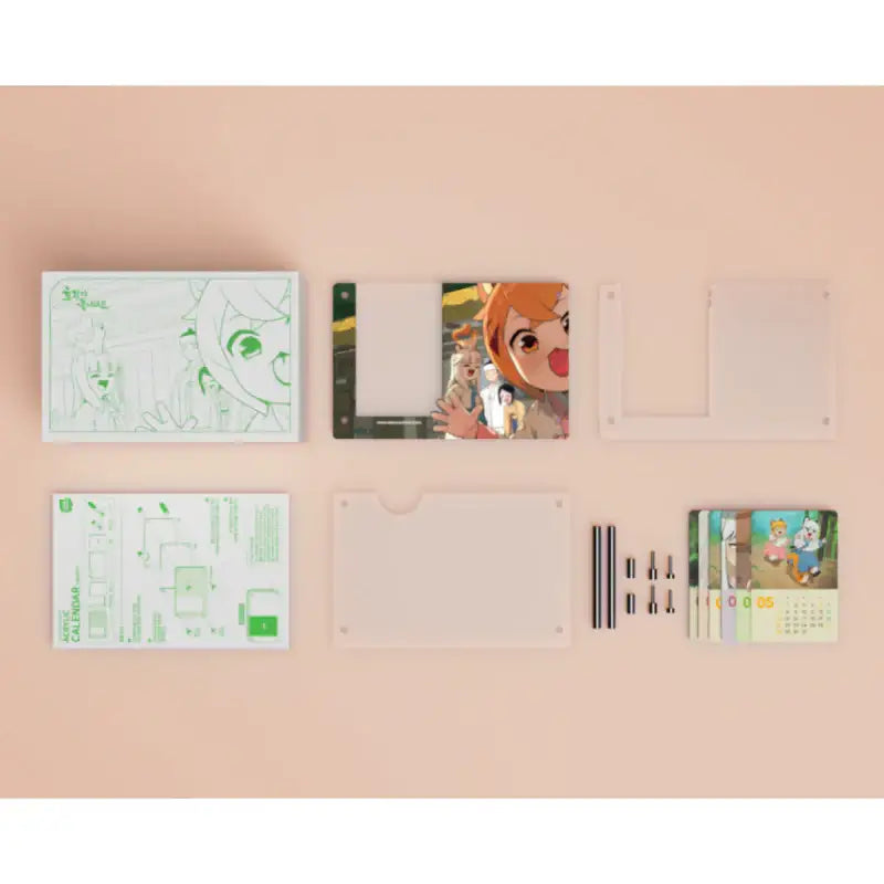 Tiger Coming In - 2023 Acrylic Calendar - Webtoon Friends - Calendar - Harumio