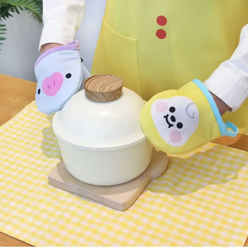 NARA HOME DECO x BT21- Kitchen Gloves - NARA HOME DECO - Kitchen Gloves - Harumio