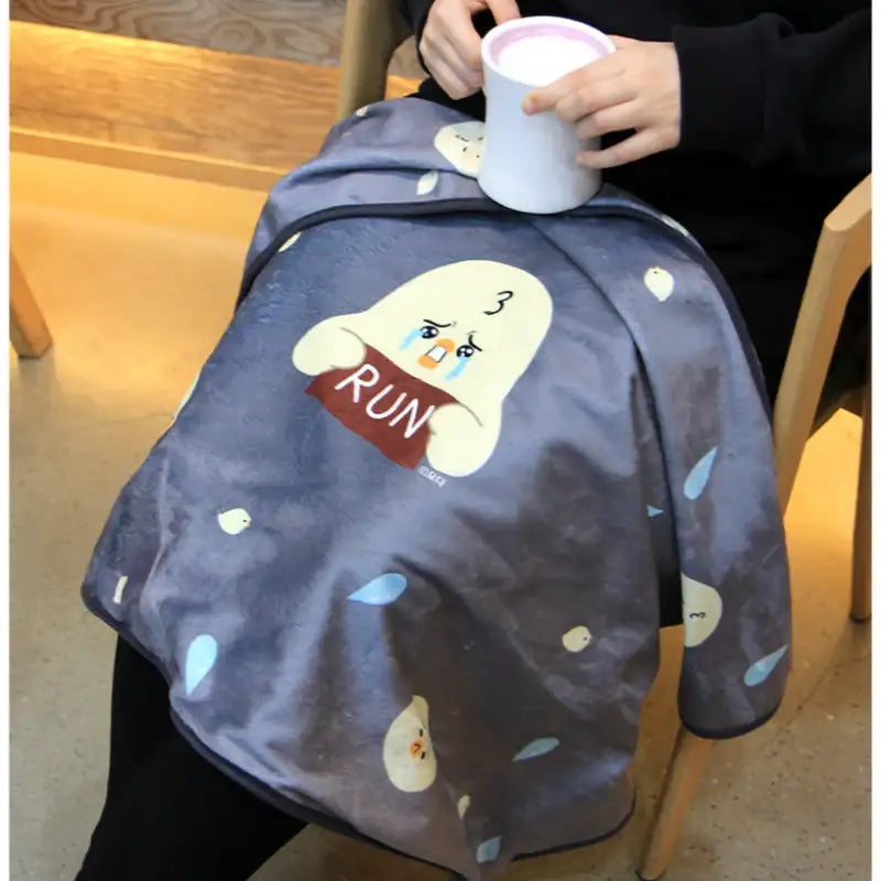 Graduate School Escape Journal - Double-sided Webtoon Blanket - Webtoon Shop - Blanket - Harumio