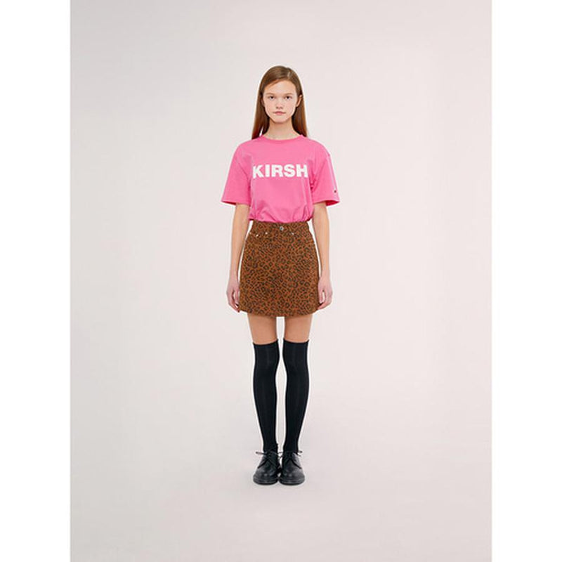 Kirsh - Short Fitted Skirt - Leopard