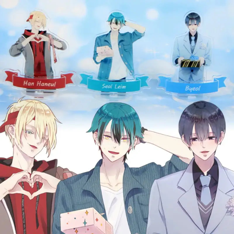 Excuse Me, but the World Will Be Gone for a While - 'White Day' Acrylic Stand - Webtoon Shop - Acrylic Stand - Harumio