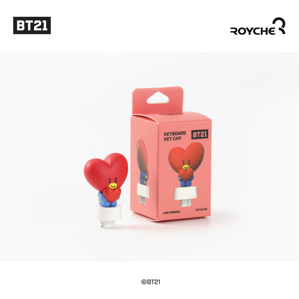 BT21 x Royche - Retro Keyboard Figure Keycap