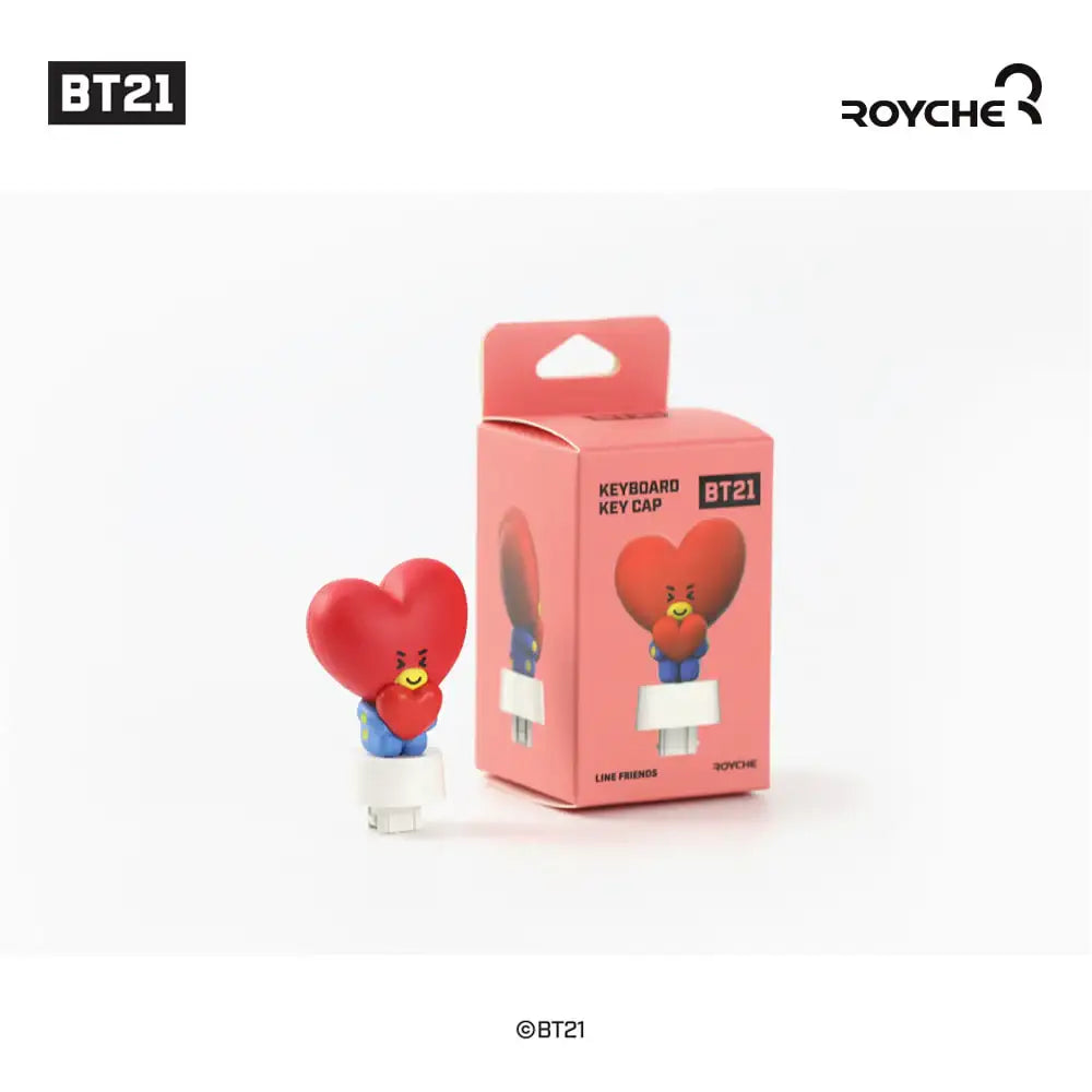 BT21 x Royche - Retro Keyboard Figure Keycap - BT21 x Royche - Keycap - Harumio