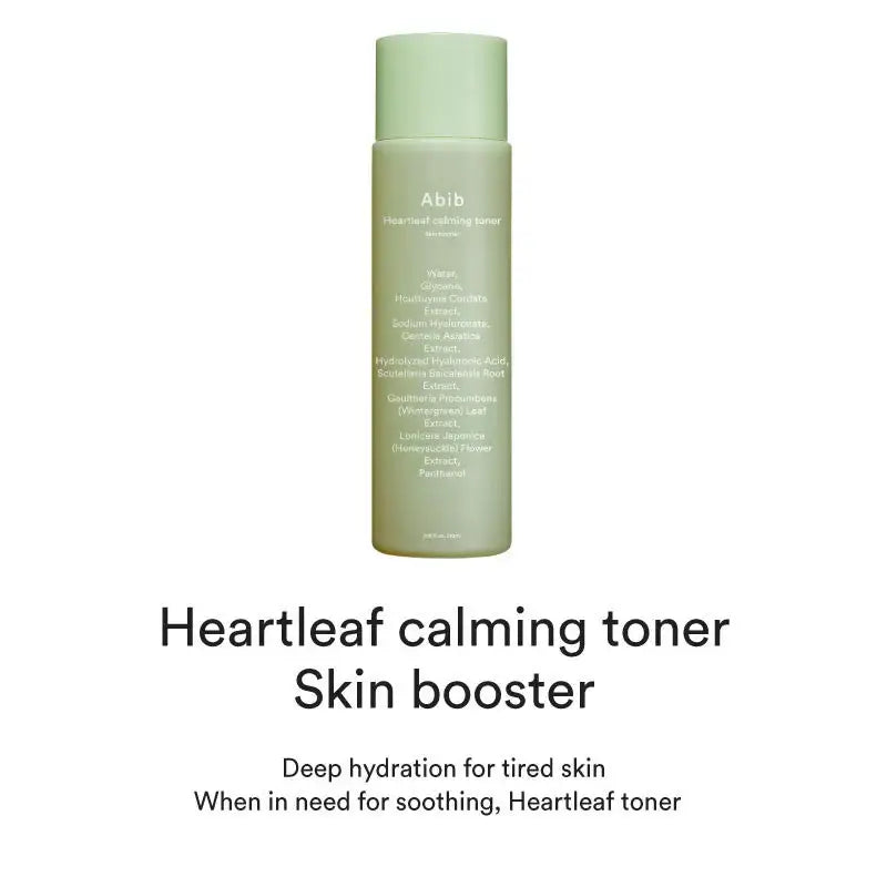 Olive Young - Abib Heartleaf Calming Toner Skin Booster Double Set - Olive Young - - Harumio