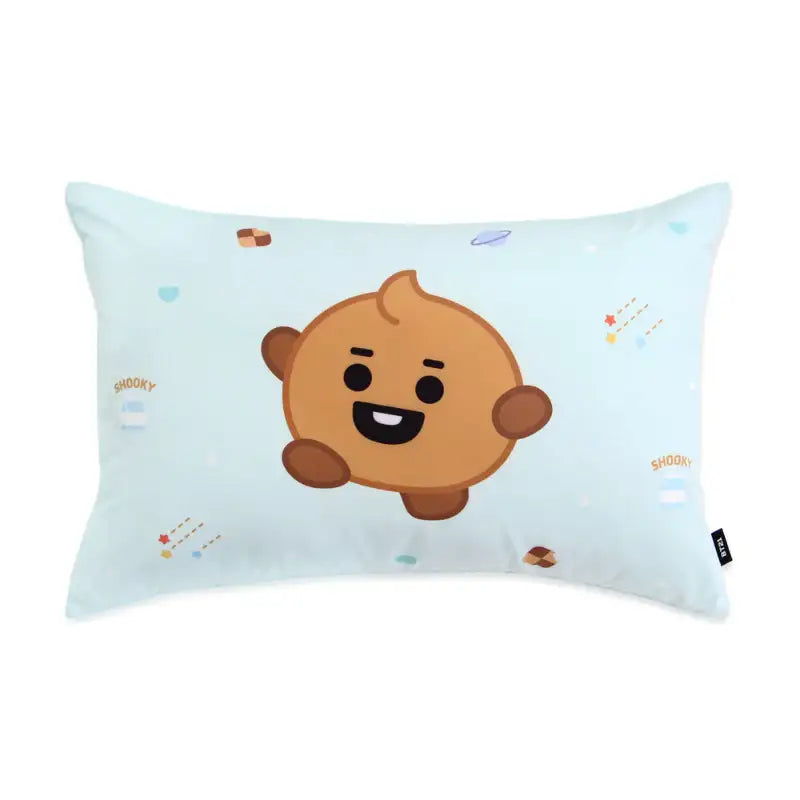 NARA HOME DECO X BT21- Shooting Star Microfiber Pillow Cover - NARA HOME DECO X BT21 - Bed Textiles - Harumio