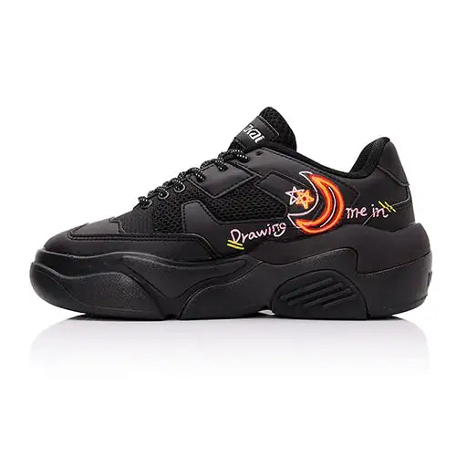 Lakai - Hati Graffiti Shoes - Black Neon - Lakai - Footwear - Harumio