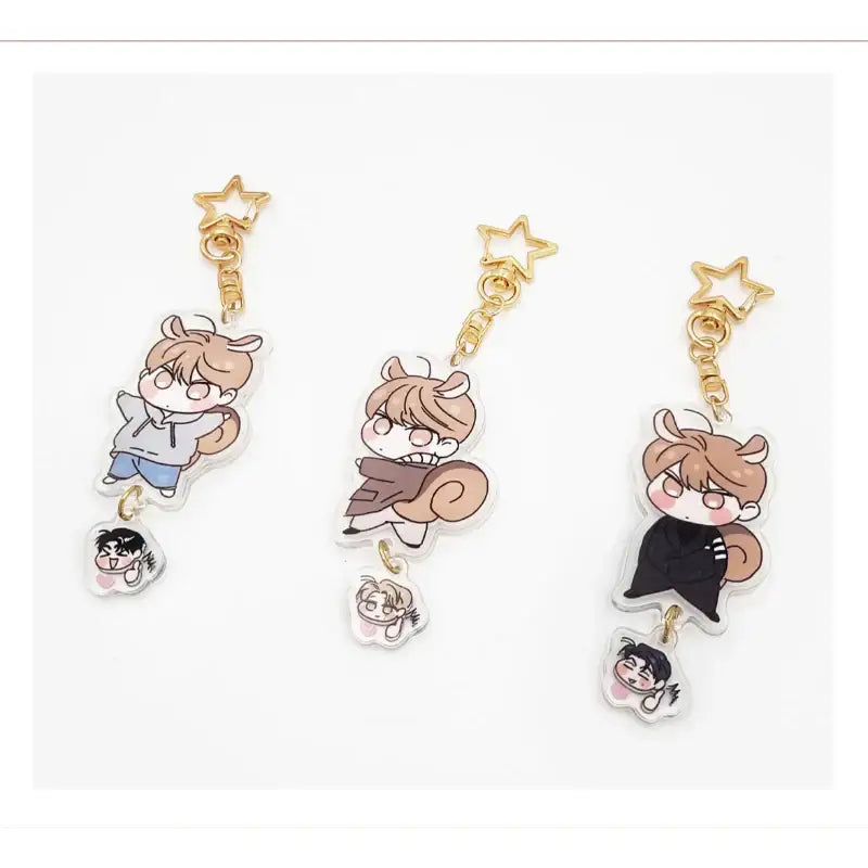 Secret Relationship - Acrylic Keyring - Toon!que - Keyrings - Harumio