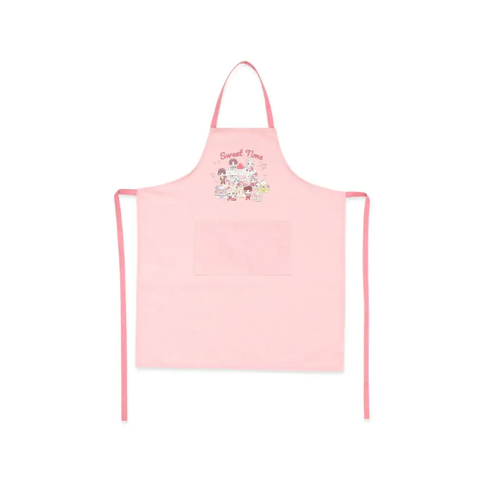 BTS - TinyTAN Sweet Time Kitchen Apron - BTS TinyTAN - Home & Living, Accessories - Harumio