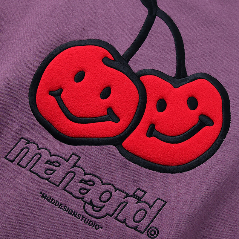 Kirsh x Mahagrid - Big Doodle Cherry Sweatshirts