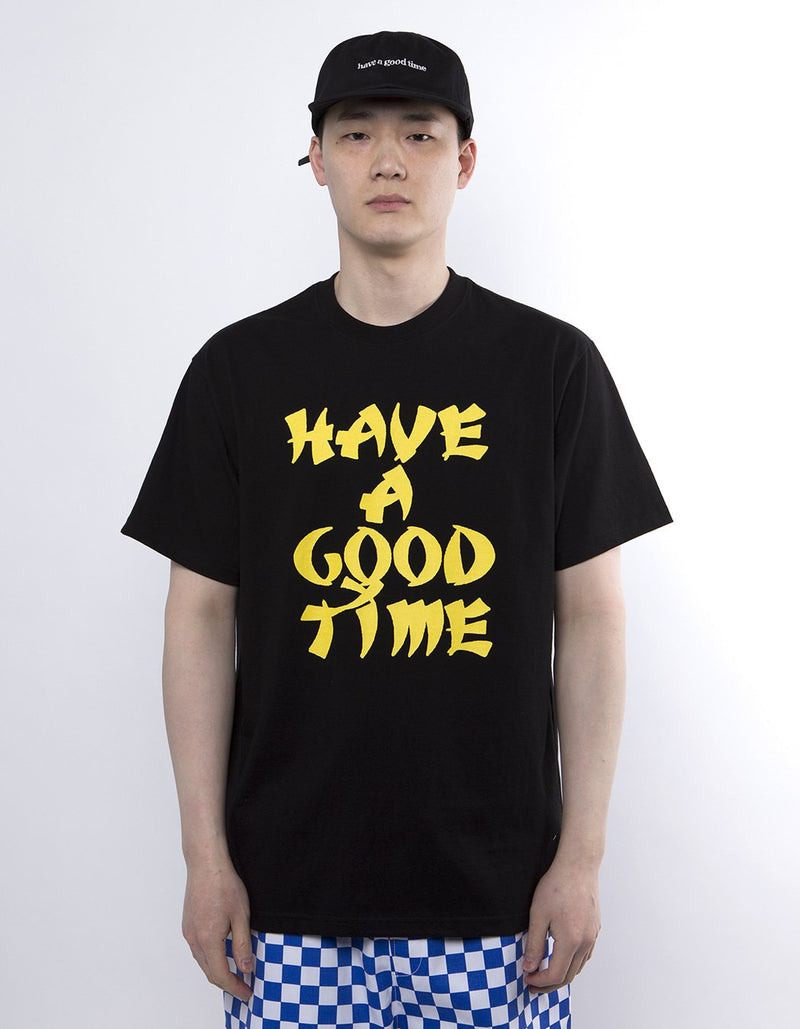 have a good time - Karate Logo Short Sleeve T-shirt - Black