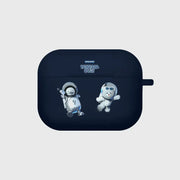 Earpearp x Pengsoo - Space Friends AirPods Pro Color Jelly Case (Navy) - Earpearp x Pengsoo - AirPods Pro Case - Harumio