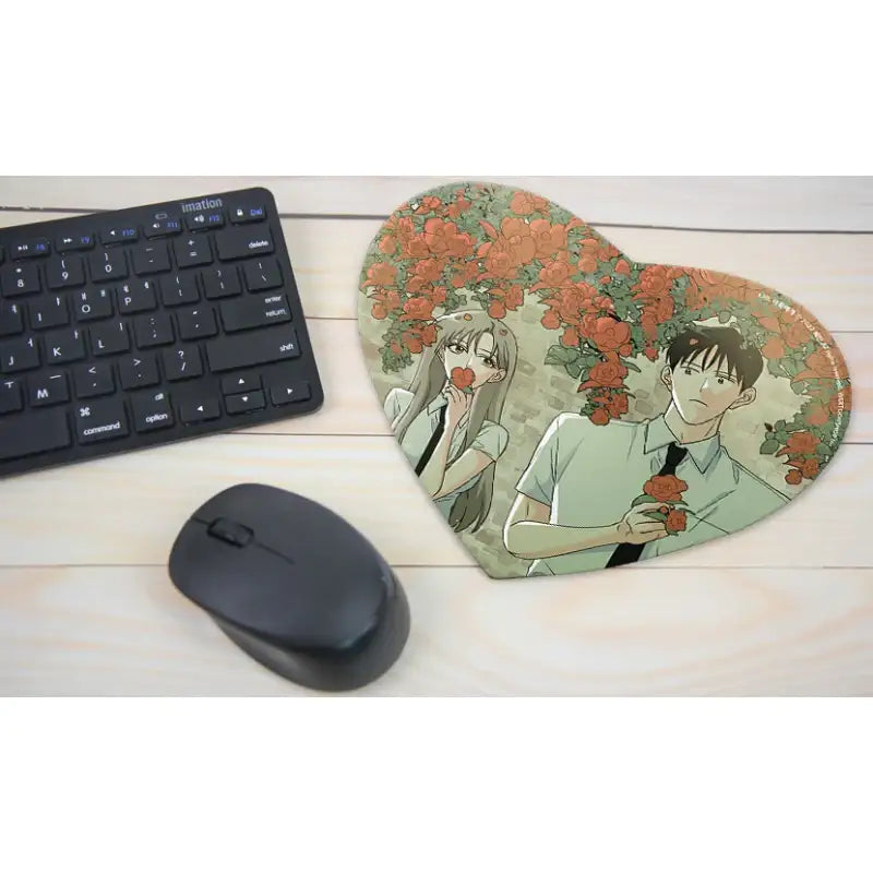 To My Dear Summer - Heart Mouse Pad - Webtoon Shop - Mouse Pads - Harumio