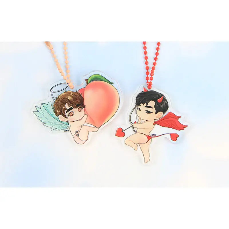 Dolphin Pants - Acrylic Keyring - Webtoon Shop - Keyring - Harumio