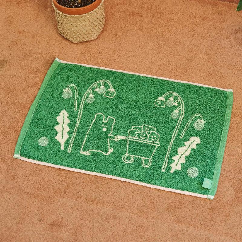 Dinotaeng - Quokka and Veges Mini Rug