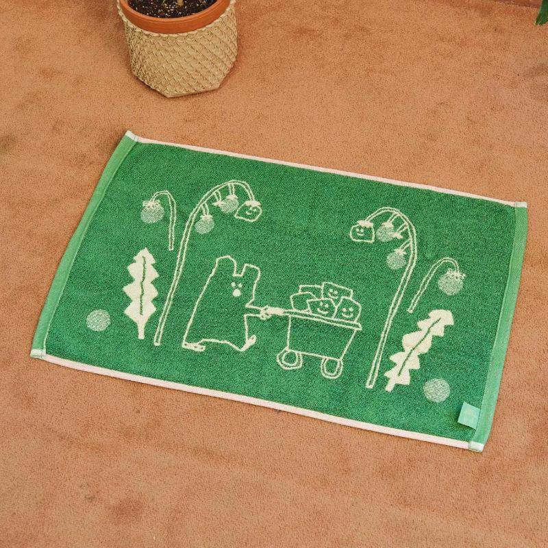 Dinotaeng - Quokka and Veges Mini Rug - Dinotaeng - Rug - Harumio