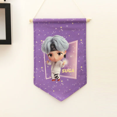 BTS TinyTAN - Fabric Flag