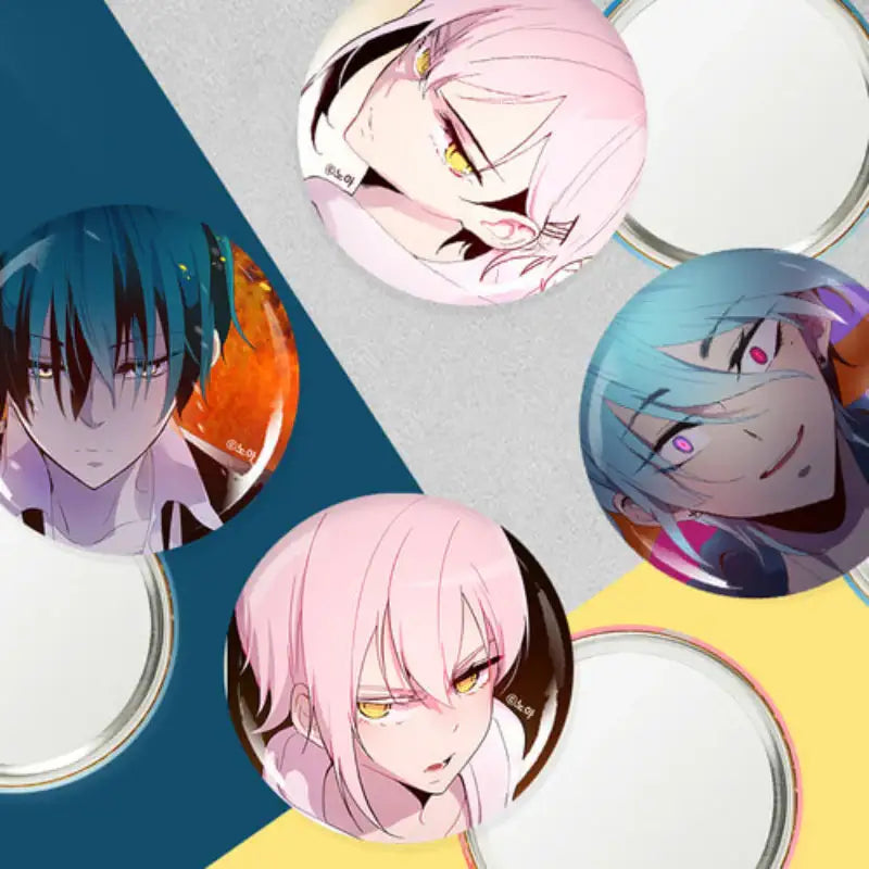Excuse Me, but the World Will Be Gone for a While - Round Pin Mirror - Webtoon Shop - Mirrors - Harumio
