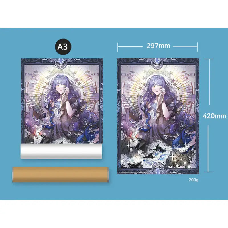 Blue Journey - Poster - Webtoon Shop - Poster - Harumio