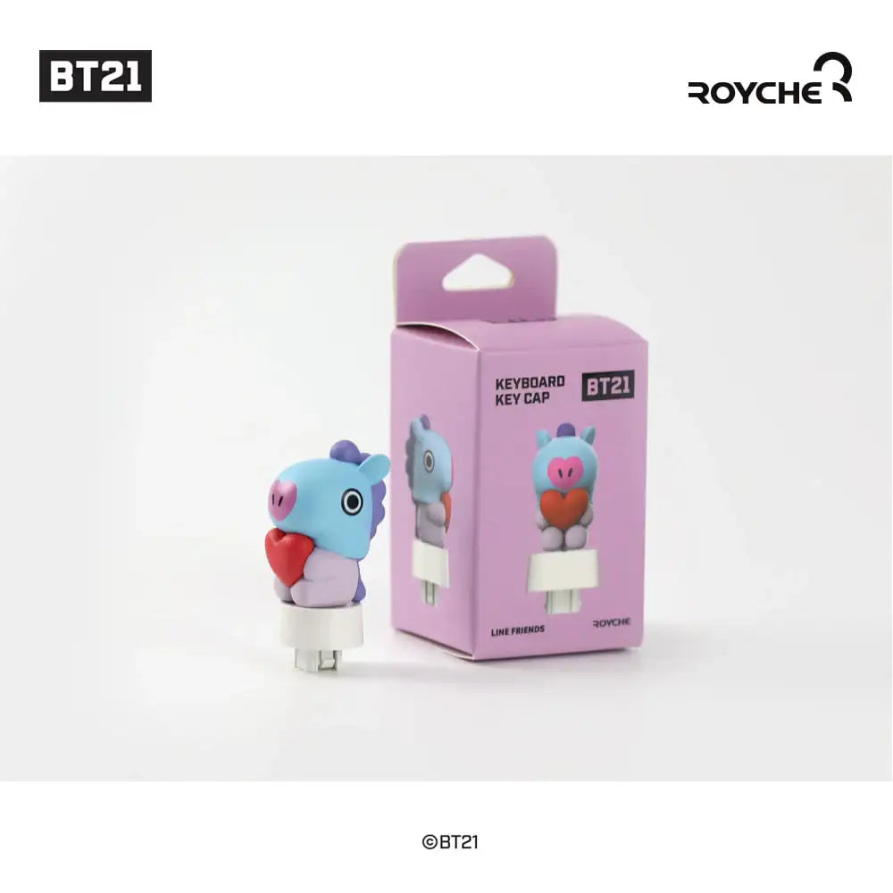 BT21 x Royche - Retro Keyboard Figure Keycap - BT21 x Royche - Keycap - Harumio