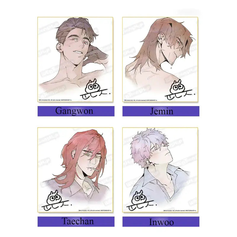 Hot Bar, Nana - Colored Paper - Webtoon Shop - Colored Paper - Harumio