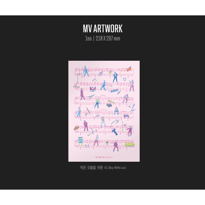 BTS - Piano Sheet Music <BTS Anthology 1,2,3,4>