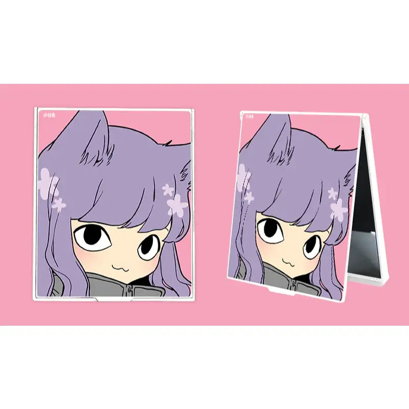 I Don't Want This Kind Of Hero - Folding Square Mirror - Webtoon Shop - Mirrors - Harumio
