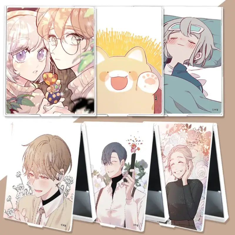 Mushroom Soup - Square Folding Mirror - Webtoon Shop - Mirrors - Harumio
