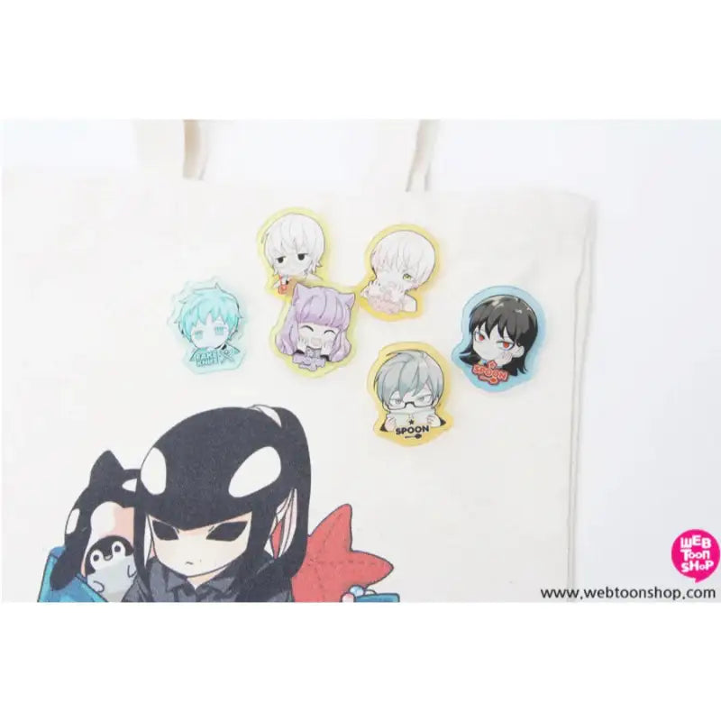 I Don't Want This Kind Of Hero - Acrylic Badge - Webtoon Shop - Badges - Harumio