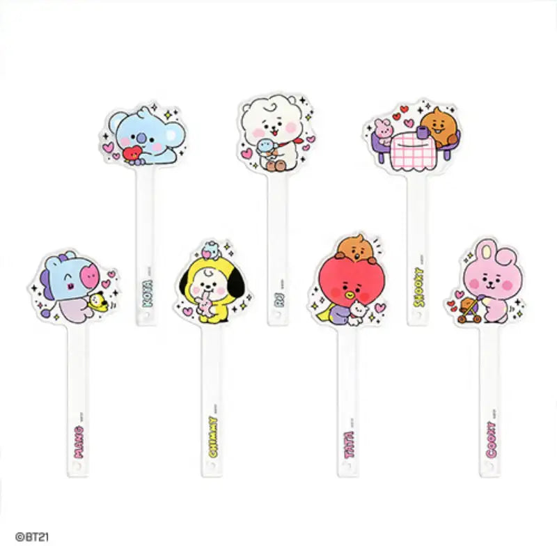 Monopoly X BT21- Photo Prop - Little Buddy - BT21 - Toppers - Harumio