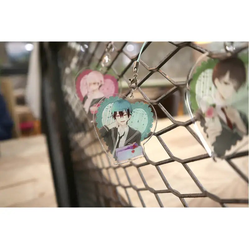 Excuse Me, but the World Will Be Gone for a While - White Day Edition Acrylic Charm - Webtoon Shop - Keychains - Harumio