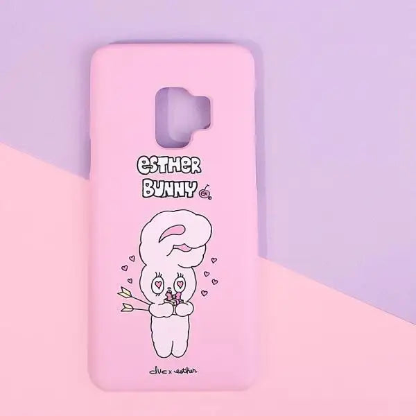 Clue X Esther Bunny - Shy Esther Bunny Hard Phone Cover for Galaxy 9 - CLUE - Accessories - Harumio