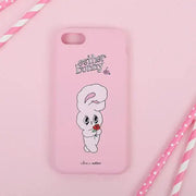 Clue X Esther Bunny - Strawberry Milk Phone Case for iPhone 7/8 - CLUE - Accessories - Harumio